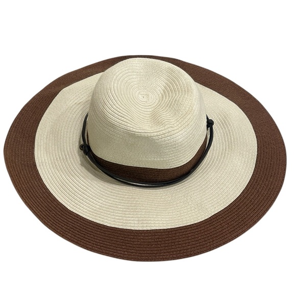 Sloggers Accessories - Sloggers Wide Brimmed Sun And Gardening Hat Cream Brown SZ M 22 1/2”